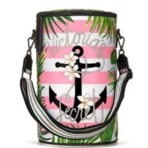 Victoria's Secret Paradise Beach Bucket round Cooler - Picture 1 of 7